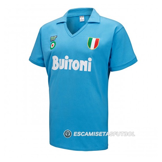 Camiseta Napoli 1ª Retro 1987-1988 - Haga un click en la imagen para cerrar